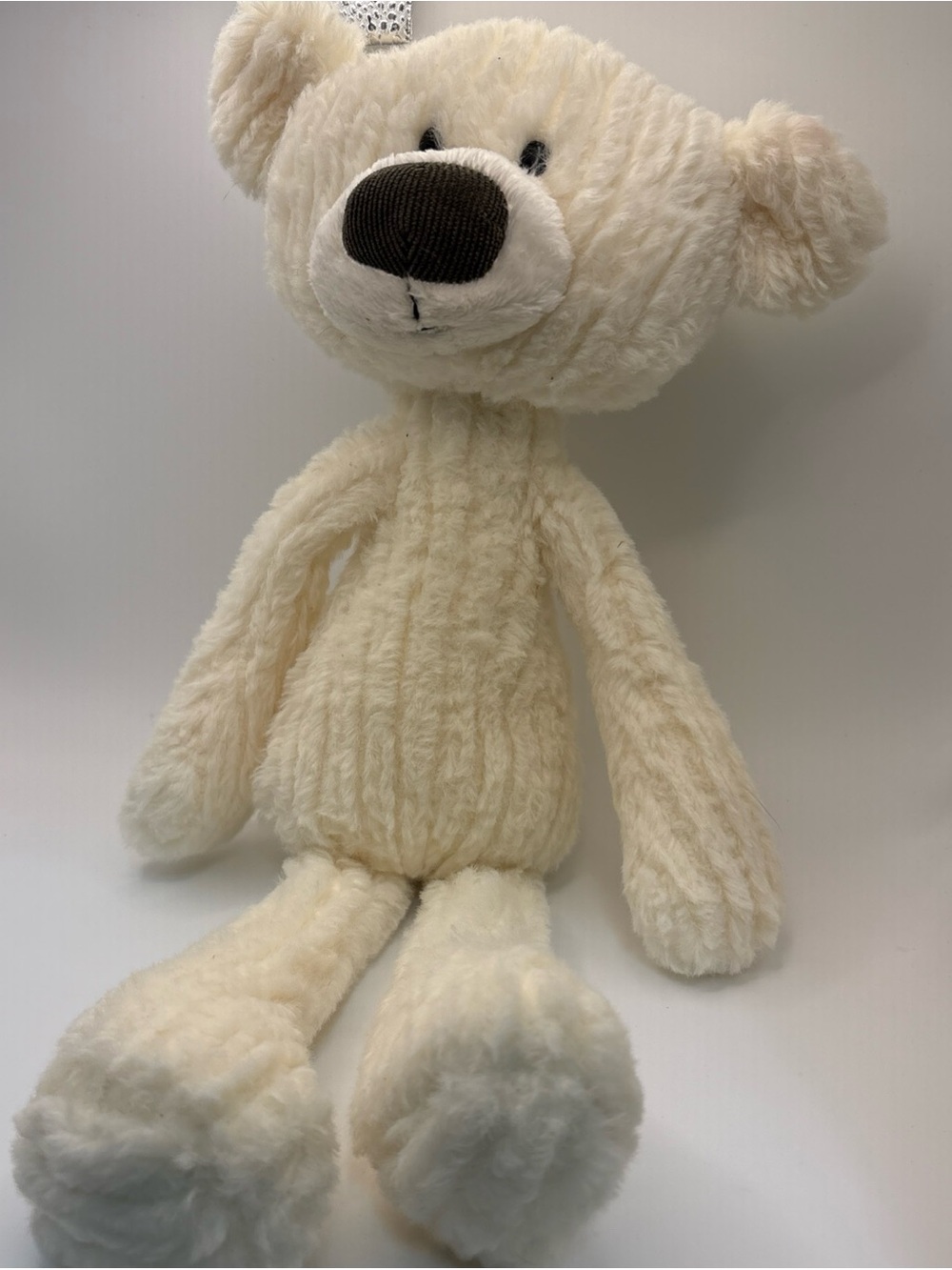 Gund Cable Toothpick Bear, 15", Stuffed Toy, Excellent Condition, Floppy Limbs